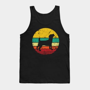 Retro Jack Russell Terrier Tank Top